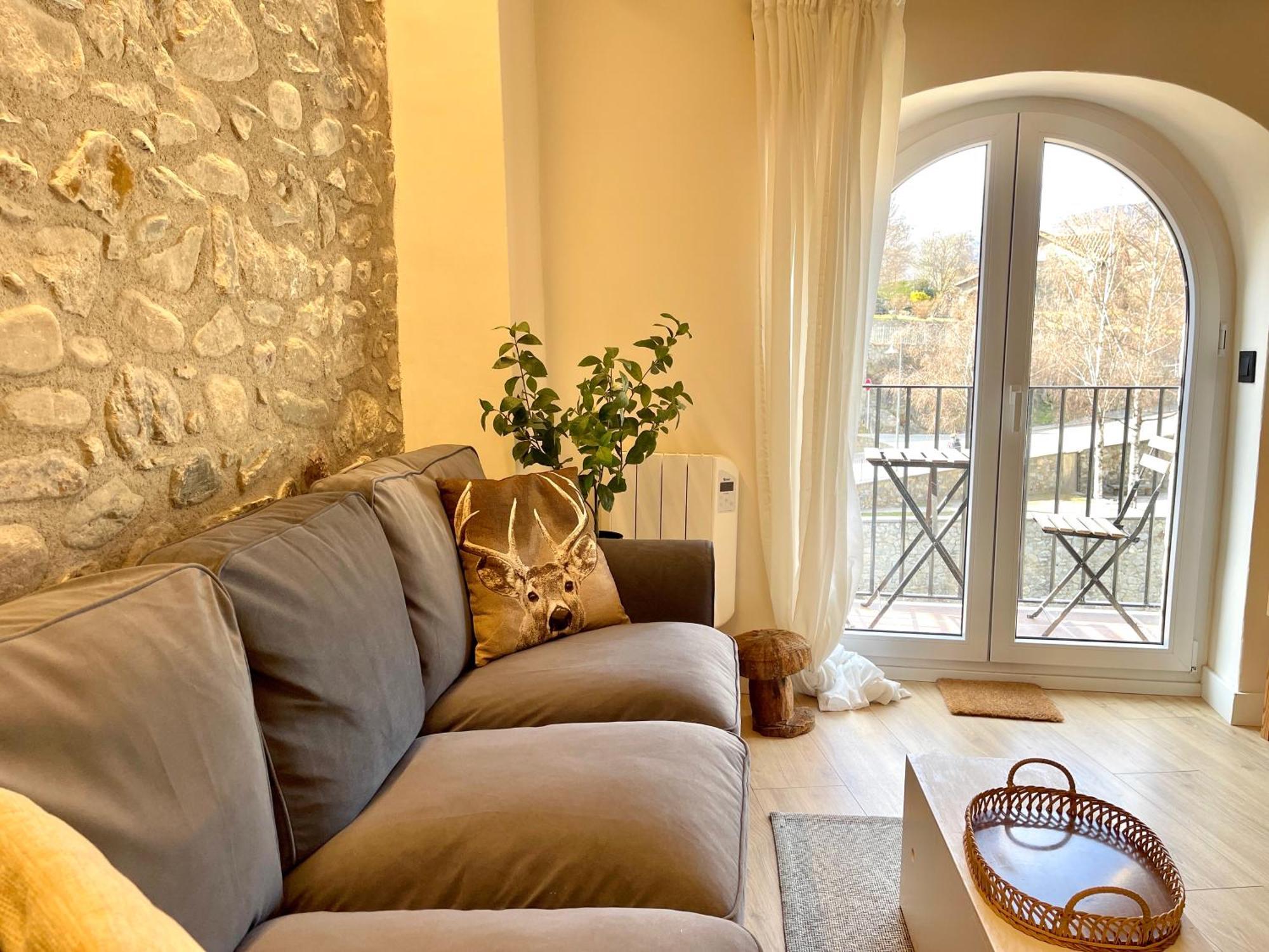 Apartamento Colgante Al Rio Con Vistas Al Puente Camprodon Exterior foto